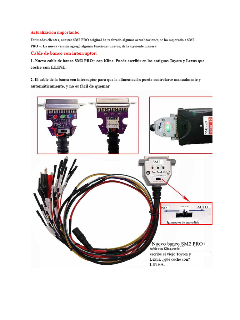 SM2 Pro+ | PDF | Hardware de la computadora | Industria del vehículo
