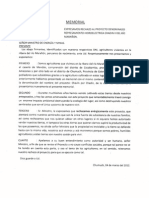 Memorial de Inviabilidad Hidroeléctrica Chadin 2 de Odebrecht - Prov. Celendin y Amazonas (Parte II)