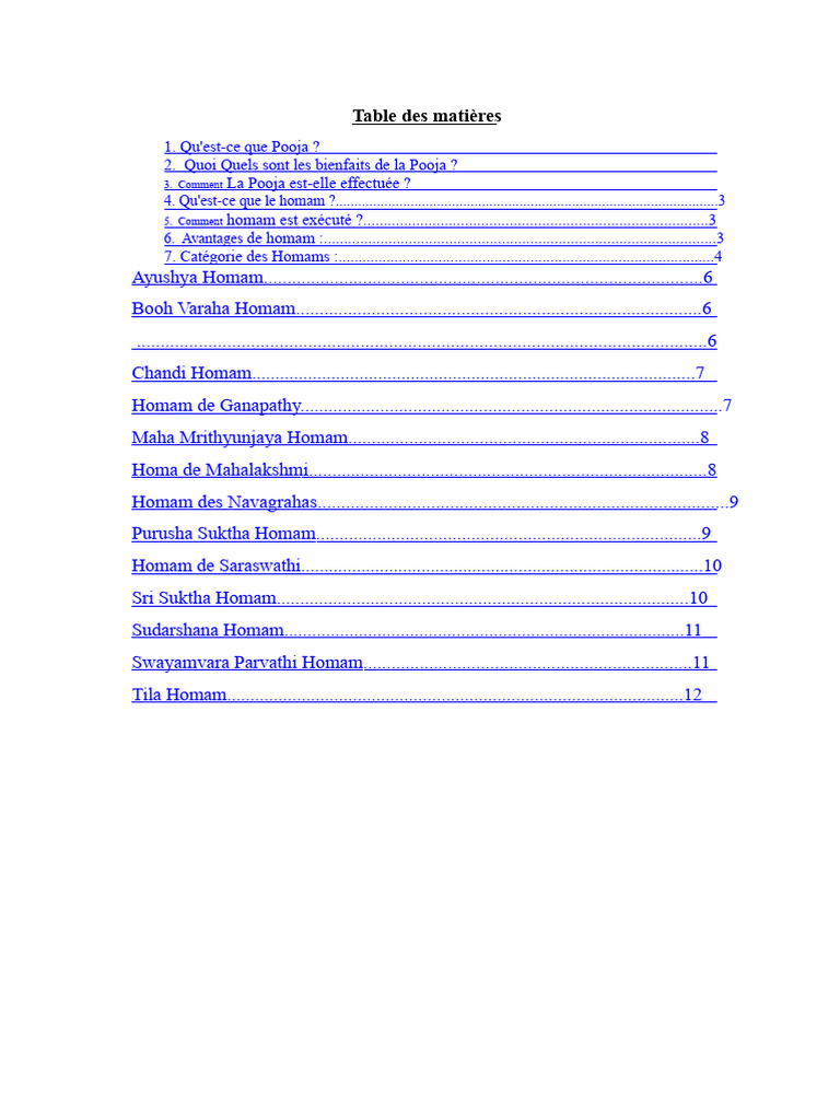 Guide complet sur Pooja et Homam | PDF | Dieu | Mantra