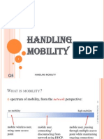 f Handling Mobility