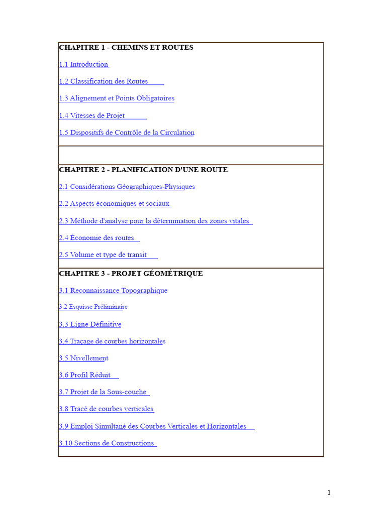 Conception et Classification des Routes | PDF | Véhicules | Route
