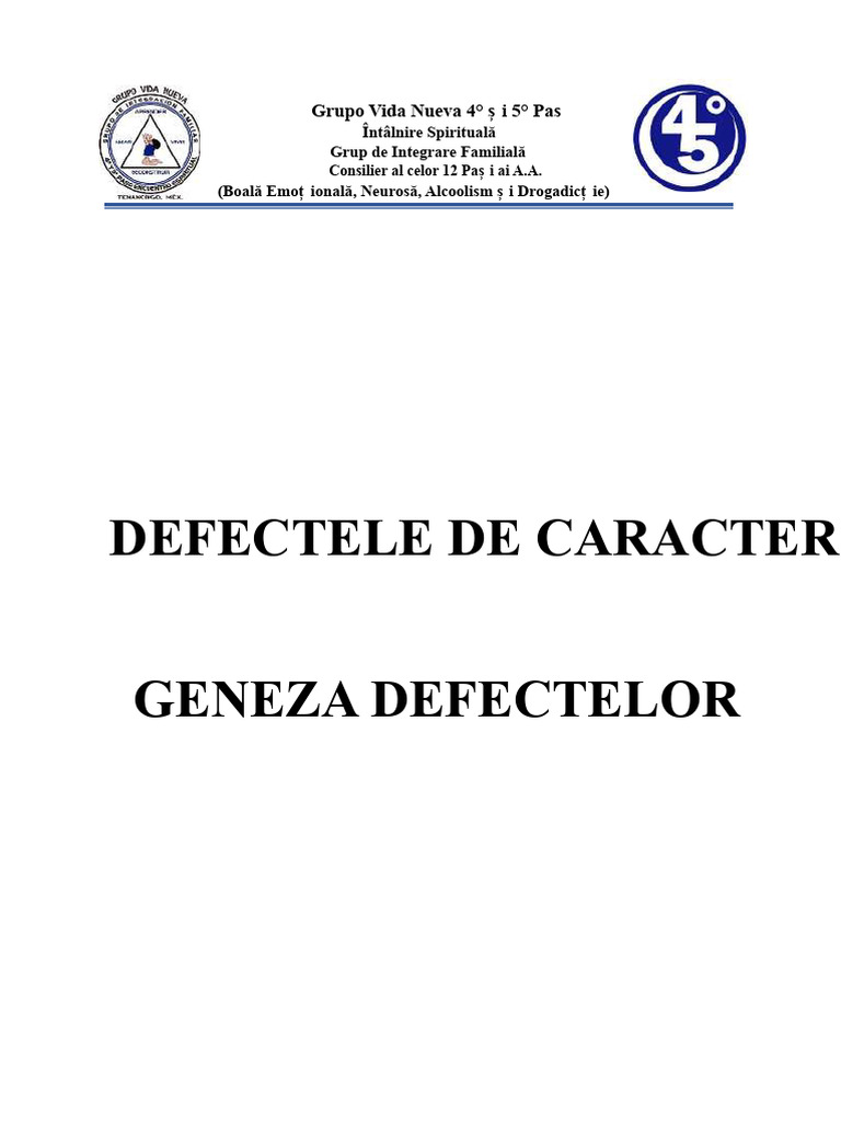 GENEZA DEFECTELOR 21022020a | PDF