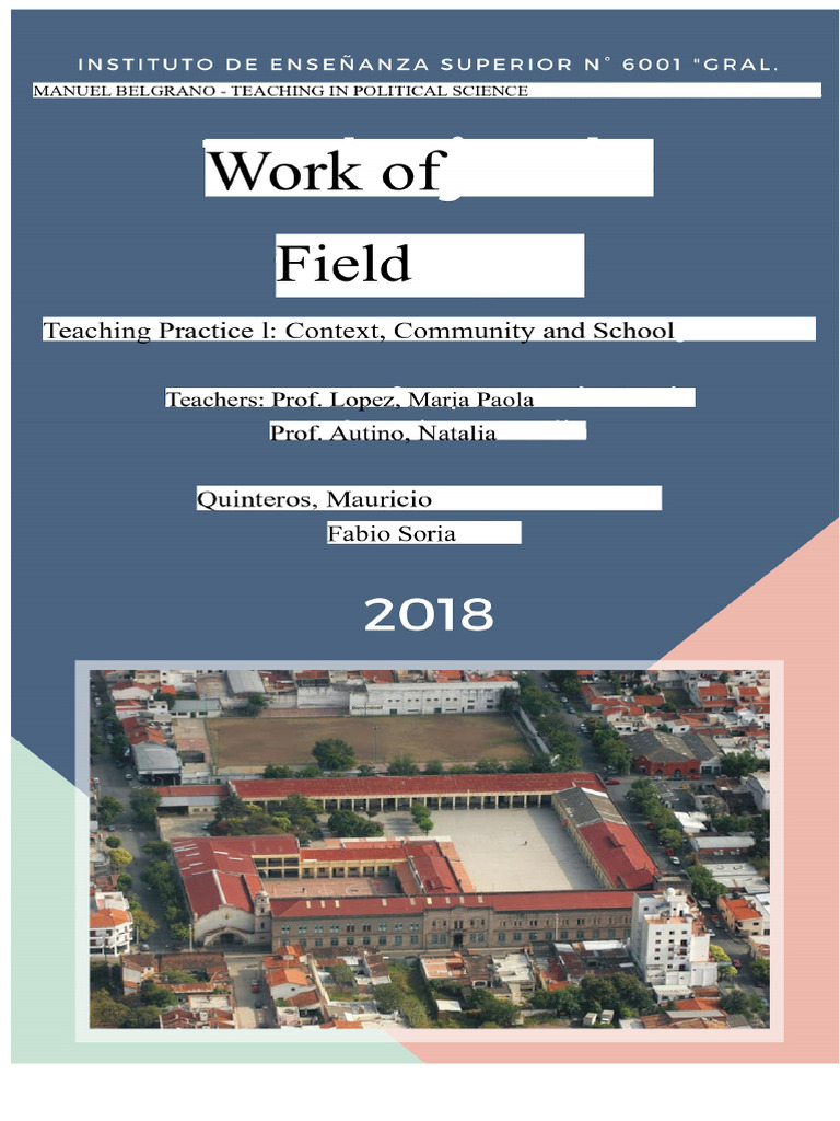 Field Work Analysis of Salesian School | PDF | Communication | Teachers