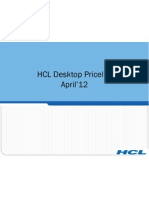Desktop Pricelist - 1st May 2012