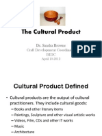 S. Browne - The Cultural Product [BIDC]