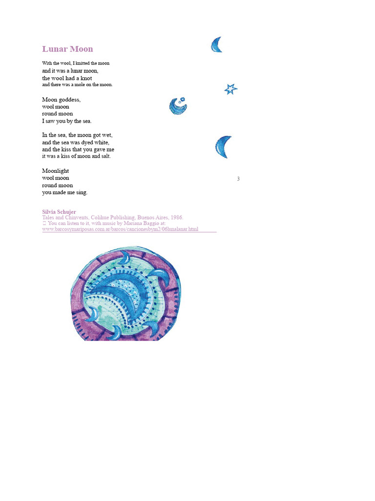 Lunar Moon: A Poetic Reflection | PDF