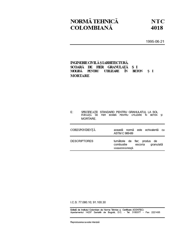 NTC 4018 PDF | PDF