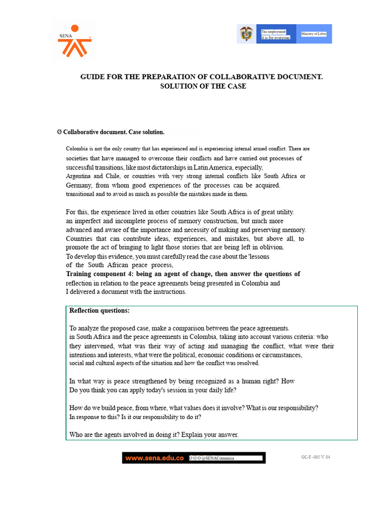Annex Collaborative Document Case 240201526 AA6 EV01 | PDF | Cognition