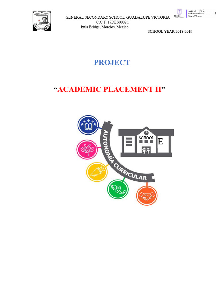 Academic Placement II Project Overview | PDF | Multiplication | Learning