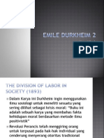 Emile Durkheim 2