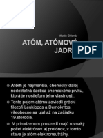 Atóm, Atómové Jadro