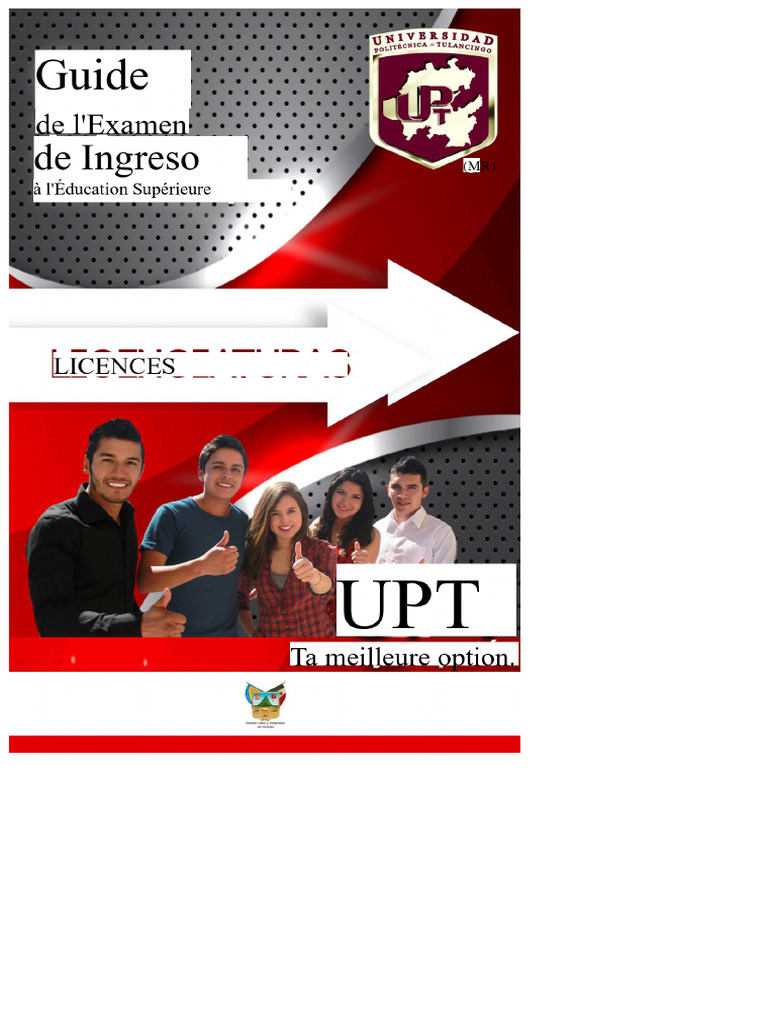 Guide de l'Examen d'Admission UPT | PDF | Informatique | Intelligence