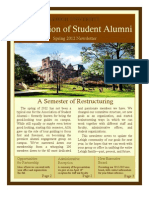Association of Student Alumni: A Semester of Restructuring