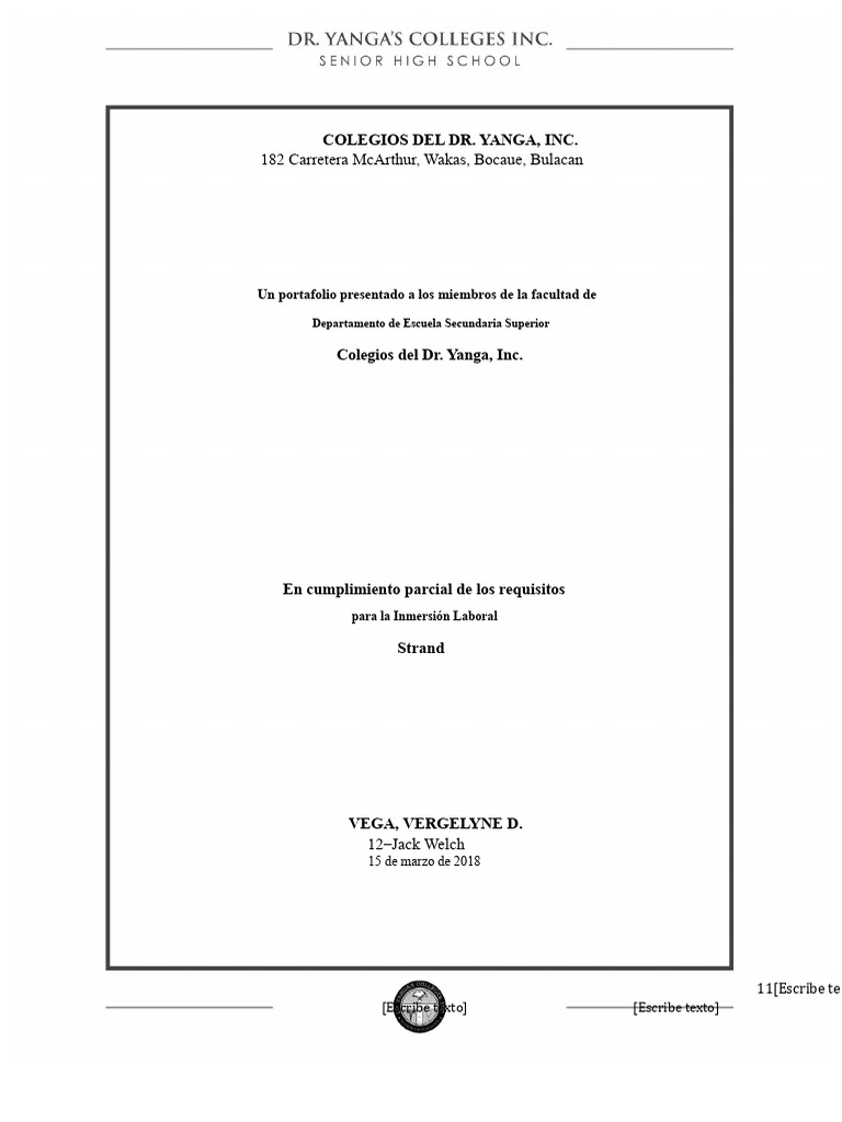 VEGA | PDF | Educación primaria | K – 12