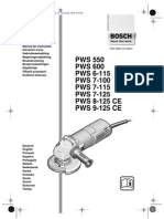 Bosch PWS 600