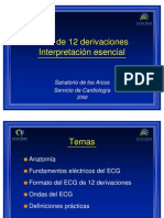 Ecg 12 Derivaciones Interpretación Esencial