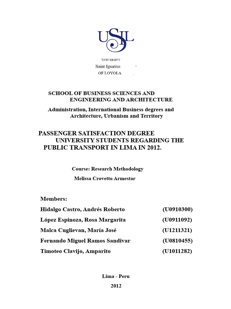 Final Project Research Methodology ................... | PDF | Rail ...