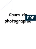 Cours de Photographie