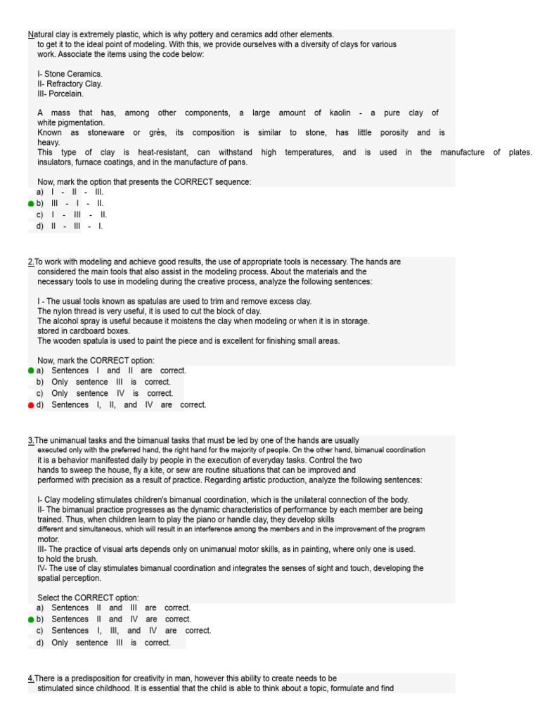Modeling Tests | PDF | Plaster