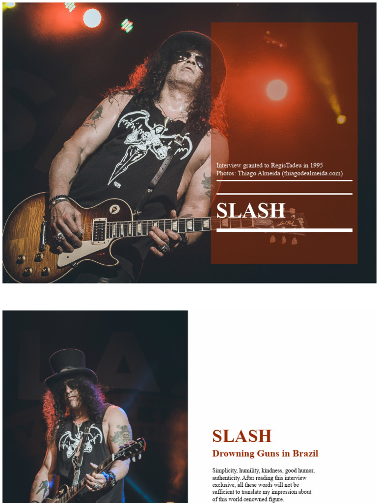Interview With Slash 1995 | PDF | Rock Music