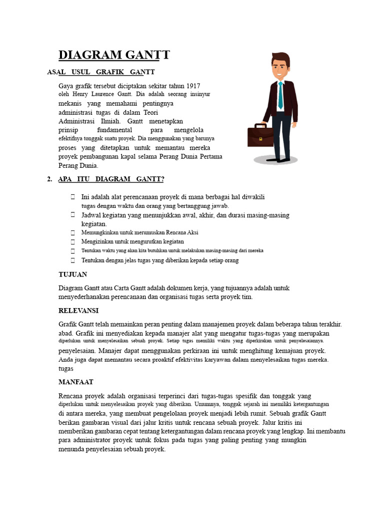 Diagram Gantt | PDF