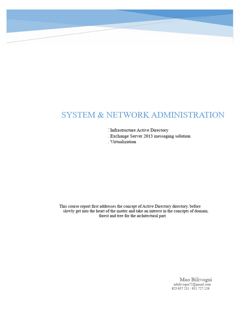 Active Directory Administration Guide | PDF | Active Directory | Domain ...