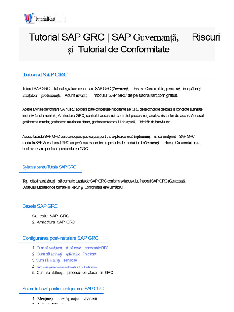 Sap GRC | PDF