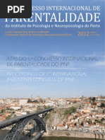 LIVRO DE ATAS | 1.º Congresso Internacional de Parentalidade do Instituto de Psicologia e Neuropsicologia do Porto