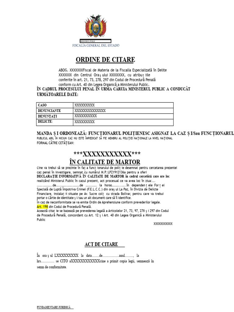 Model de Citare Martor | PDF