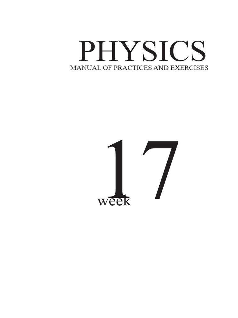 PHYSICS Week 17 | PDF | Waves | Oscillation