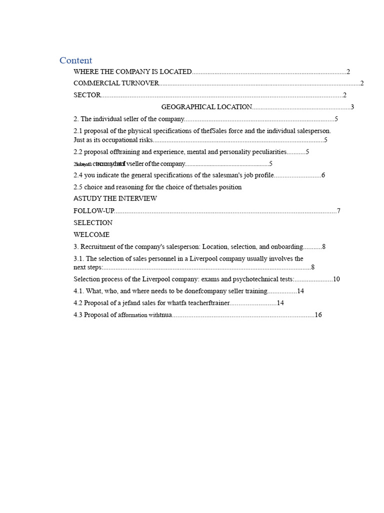 Liverpool Sales Recruitment Process Guide | PDF | Sales | Recruitment