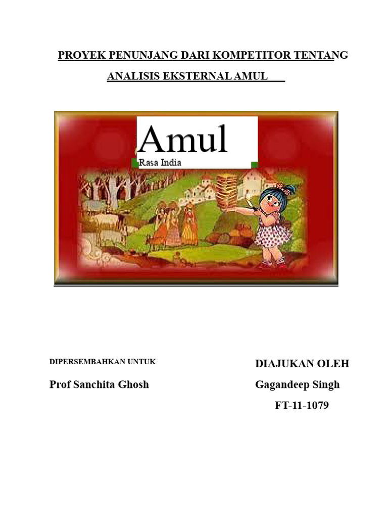 Analisis Eksternal Amul dan Sejarahnya | PDF