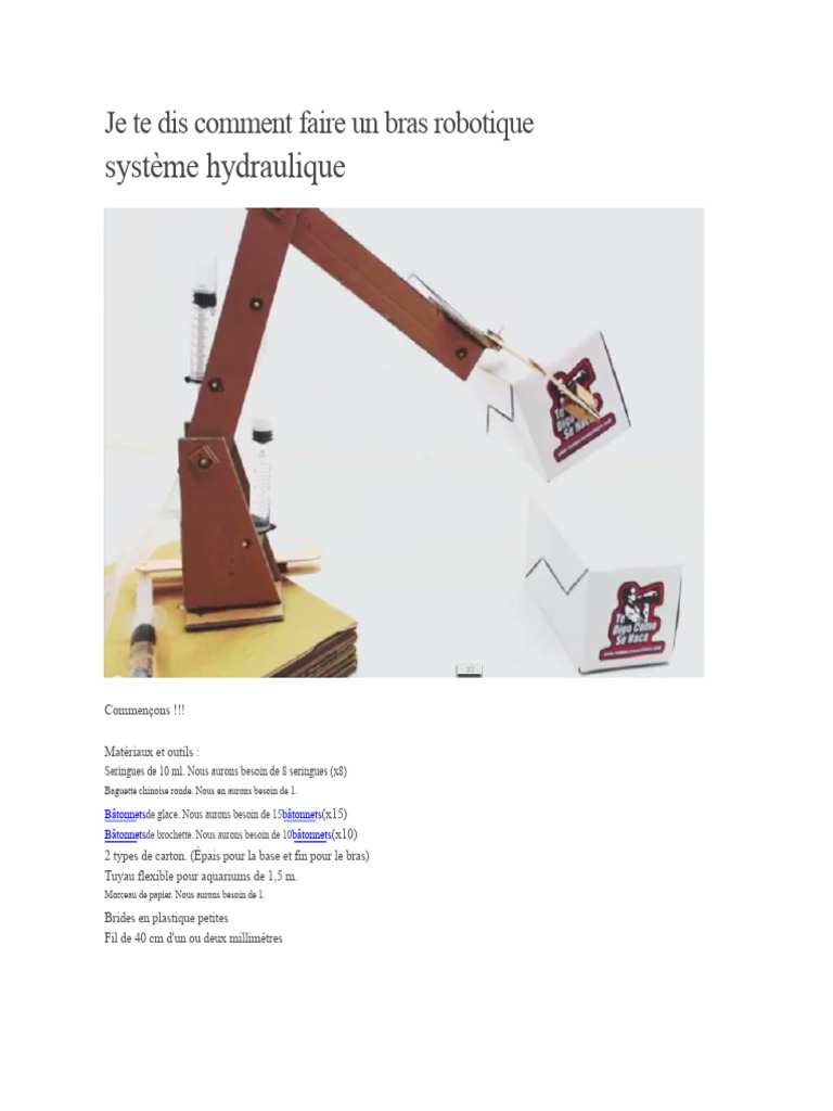 Pince pneumatique OEM bras robotique équipement de levage manipulateur auxiliair