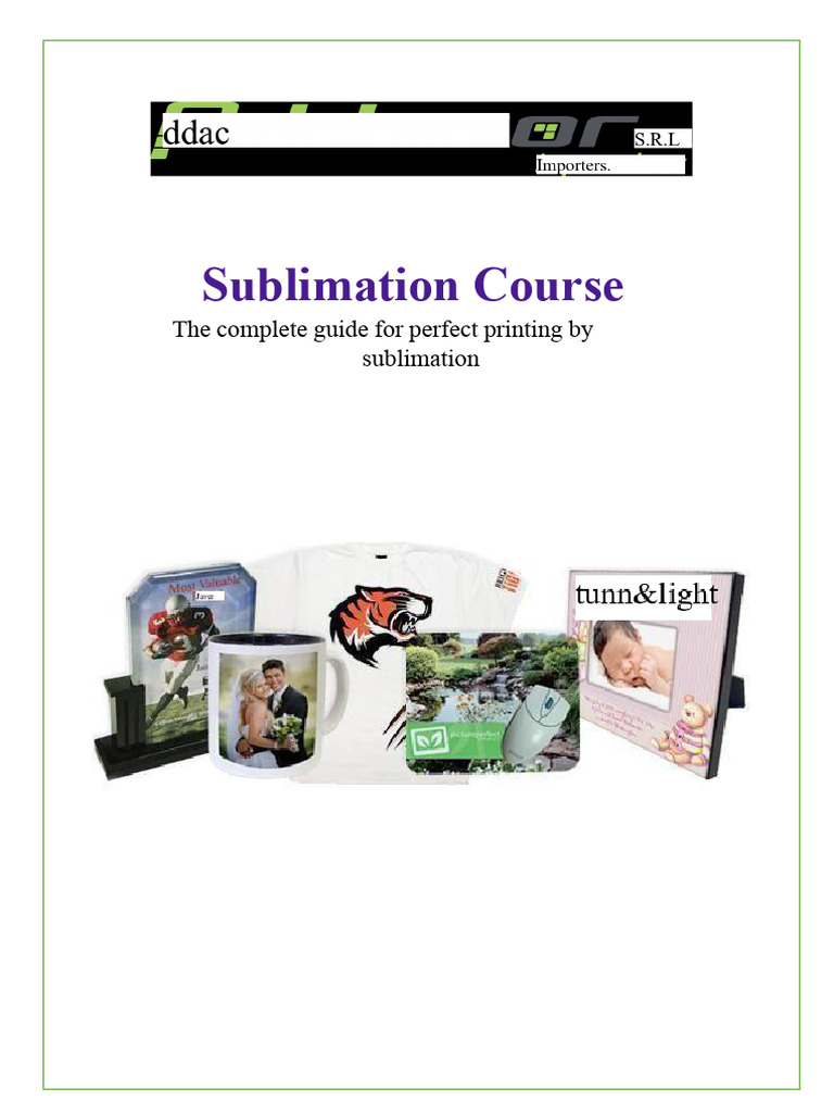 Ultimate Guide to Sublimation Printing | PDF | Rgb Color Model ...