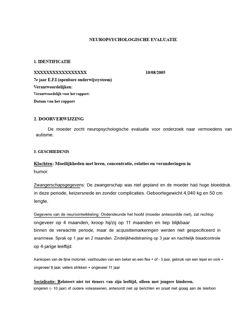 Rapport Model | PDF