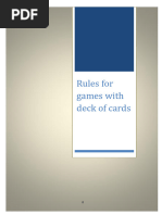 Frustration Rummy Game Rules | PDF | Sports & Recreation