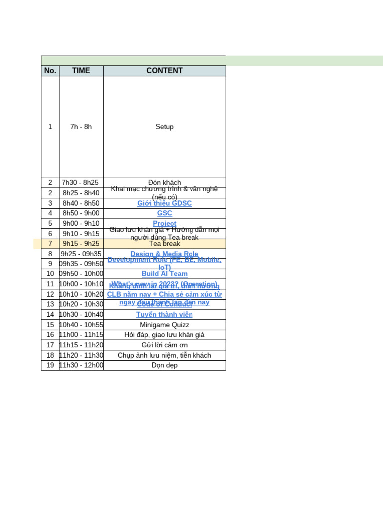 (Info Sesion) - Timeline Info Session | PDF