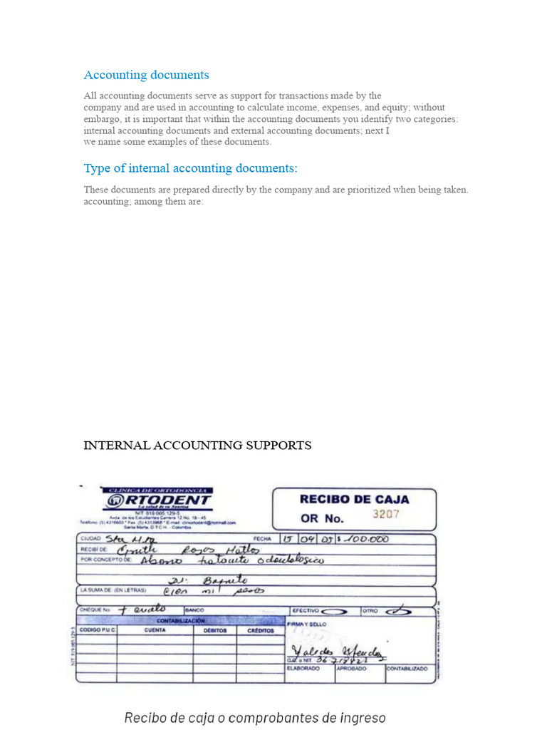 Accounting and Non-Accounting Documents | PDF | Receipt | Invoice