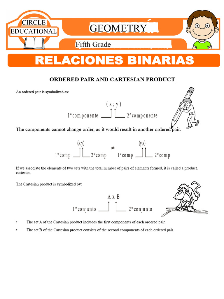 Binary Relations For Fifth Grade | PDF | Mathematical Relations ...