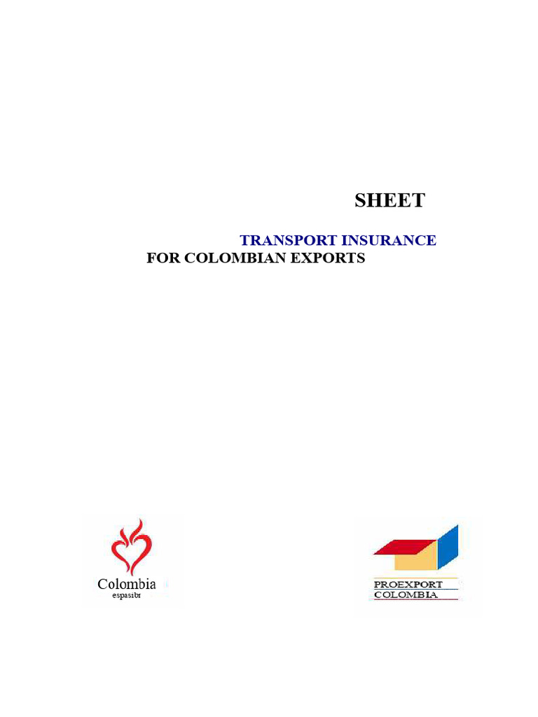 Cargo Insurance PDF | PDF | Insurance