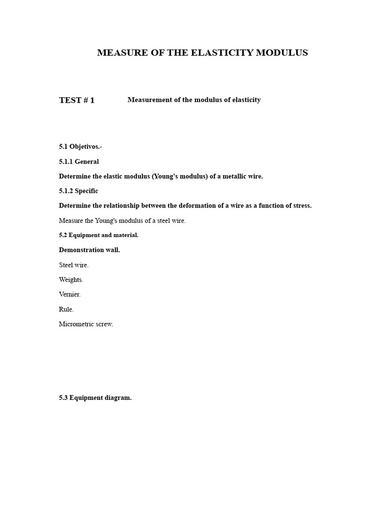 Practice 5 | PDF | Young's Modulus | Deformation (Engineering)