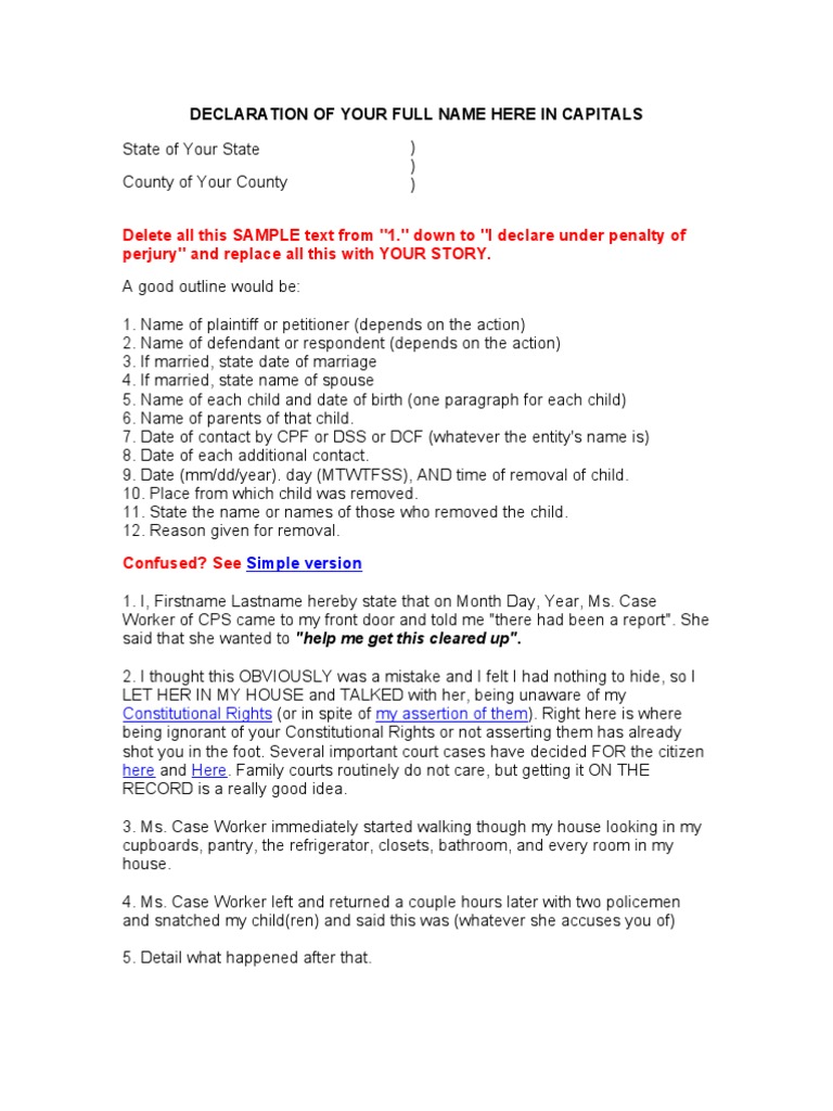 7 Ways To Fight Cps | PDF | Lie | Consent