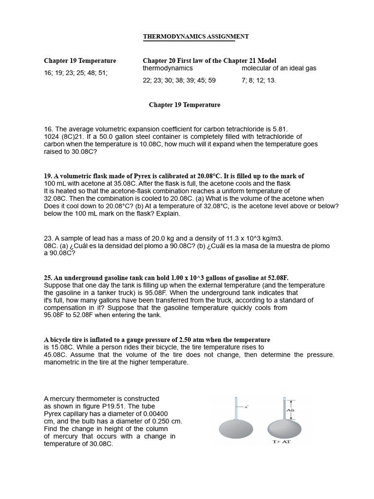 Physical Task | PDF | Gases | Temperature