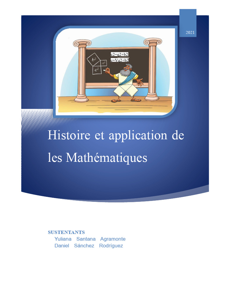 Histoire et applications des mathématiques | PDF | Algèbre | Équations