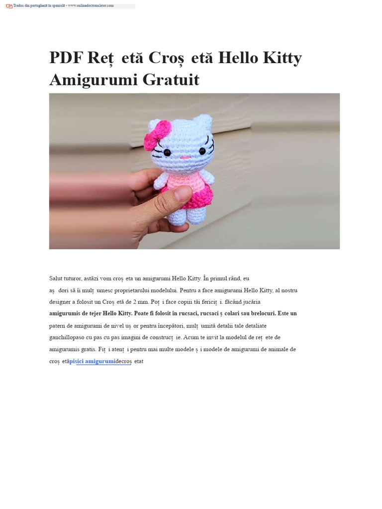 Mini Hello Kitty | PDF
