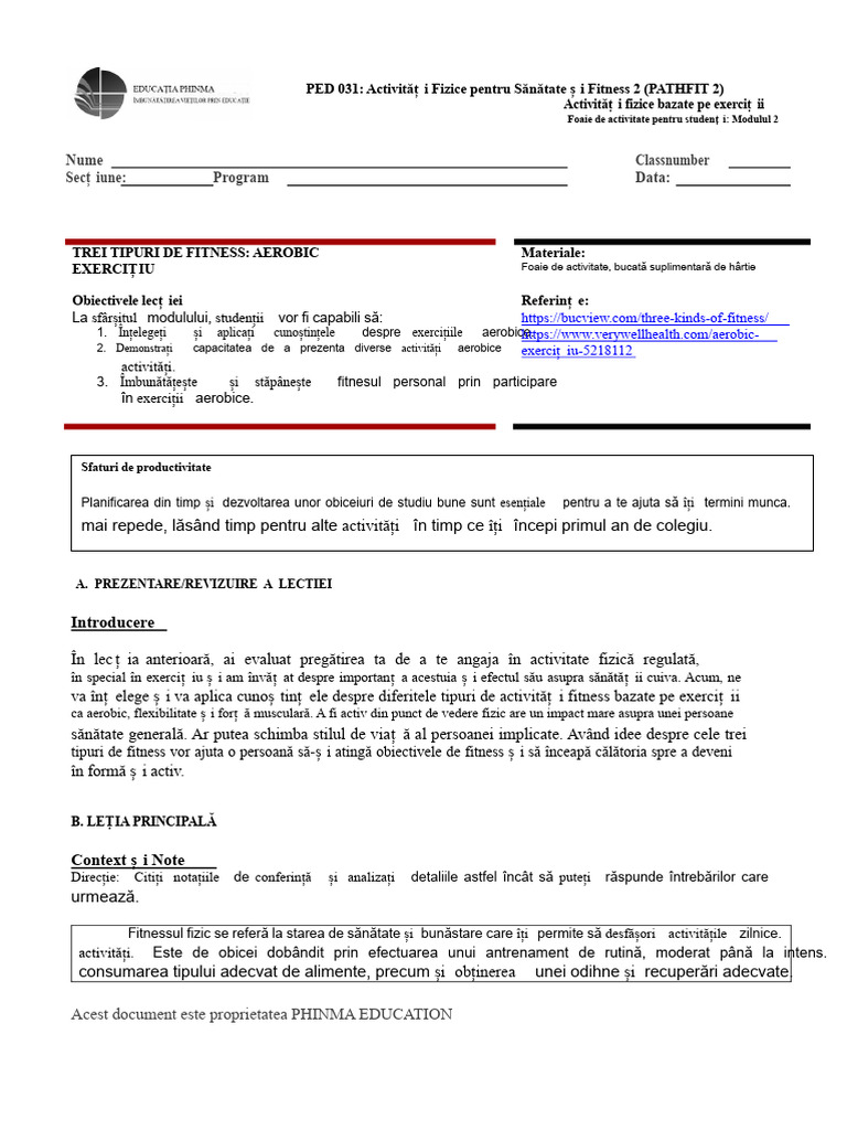 PED 031 SAS Modulul 2 | PDF