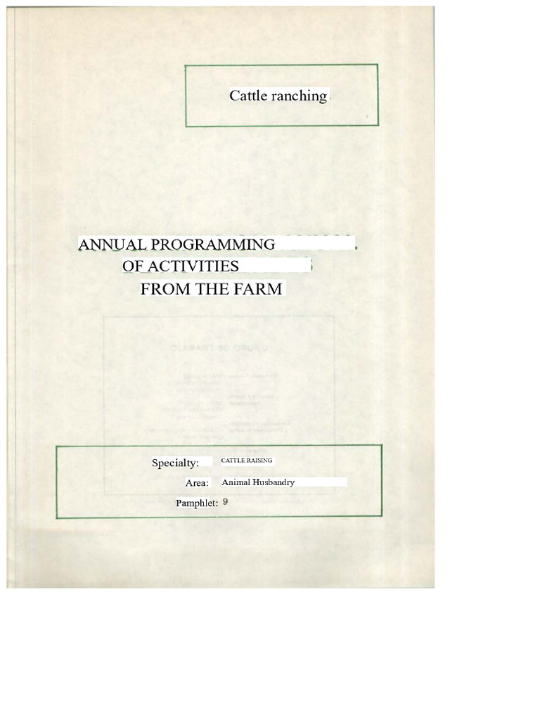 Vol9 Programming Activities Farm Op | PDF