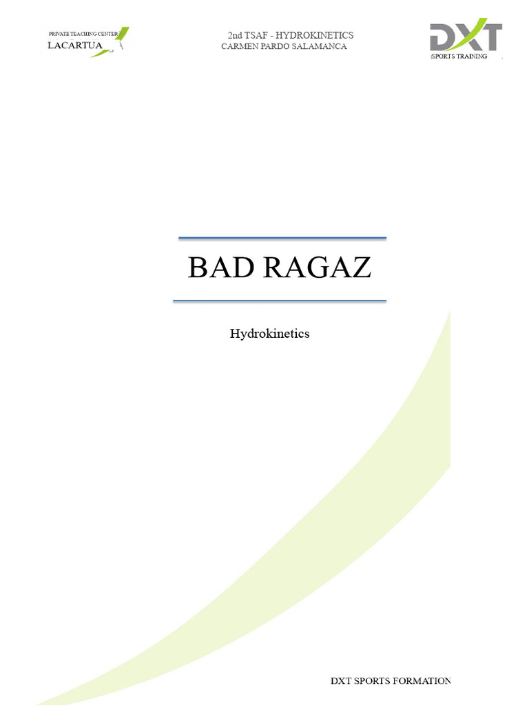 Bad Ragaz Hydrotherapy Techniques | PDF | Anatomical Terms Of Motion ...
