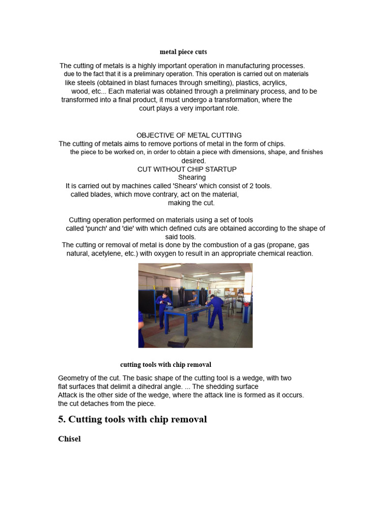 Cutting Tools With Chip Removal | PDF | Screw | Abrasive