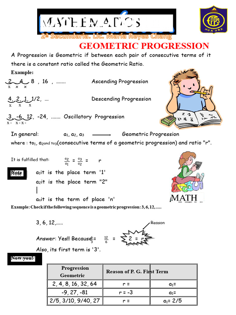 Understanding Geometric Progression Concepts | PDF | Mathematics ...